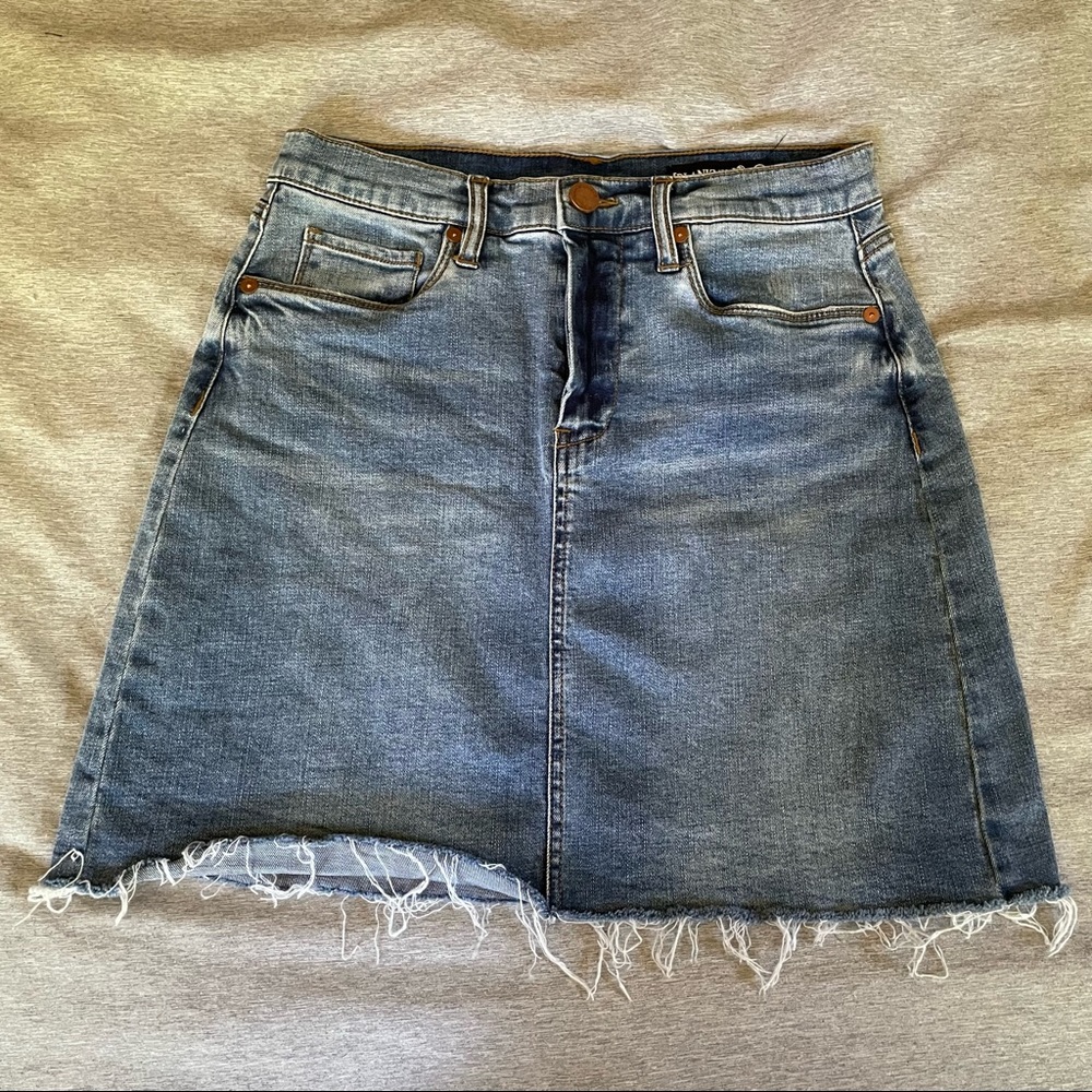 Blank NYC Denim Mini Skirt